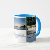 上部半島のマグ マグカップ (正面右)