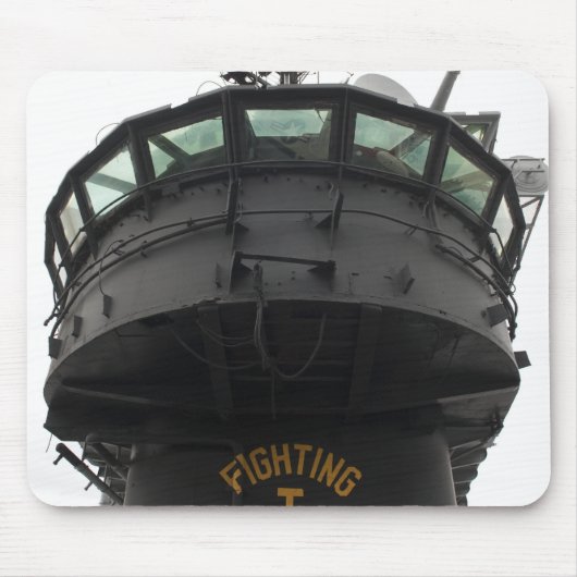 上部構造の正面断面のビュー マウスパッド (正面)