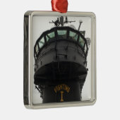 上部構造の正面断面のビュー メタルオーナメント (右)