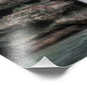 上部滝、老人の洞窟、ホッキングヒルズ フォトプリント            (角)