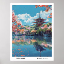 上野公園の青空と東京ヴィンテージ旅行