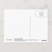 上野公園, Cherry blossoms at Ueno Park, Yoshida ポストカード (裏面)