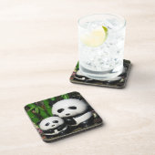 上野動物園パンダの看板 コースター (右側)