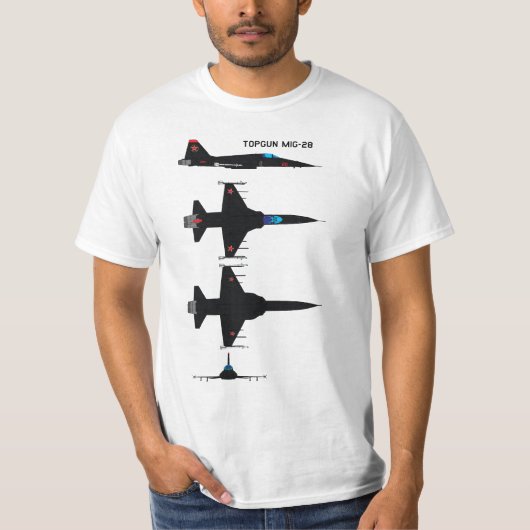 上銃MIG 28 Tシャツ (正面)