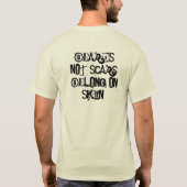 上限のワイシャツ Tシャツ (裏面)