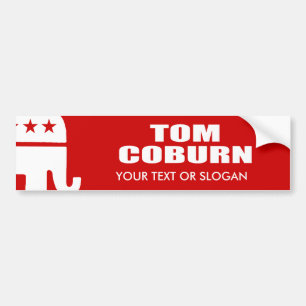 上院のためのトムCOBURN バンパーステッカー