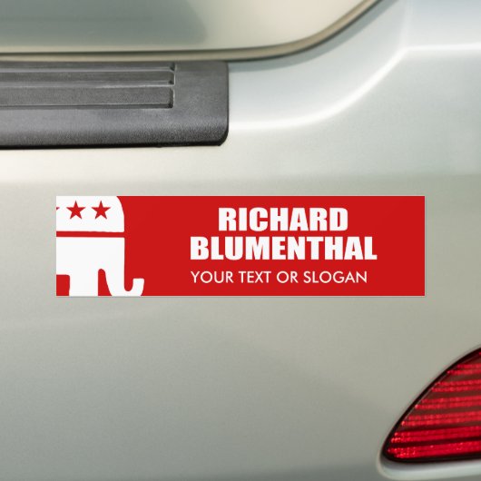 上院のためのリチャードBLUMENTHAL バンパーステッカー (車上)