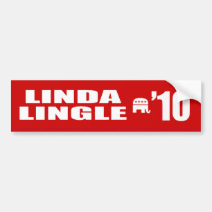 上院のためのリンダLINGLE バンパーステッカー