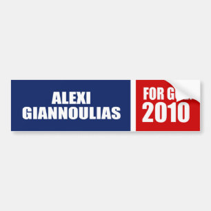 上院のためのALEXI GIANNOULIAS バンパーステッカー