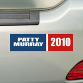 上院のためのPATTY MURRAY バンパーステッカー (車上)