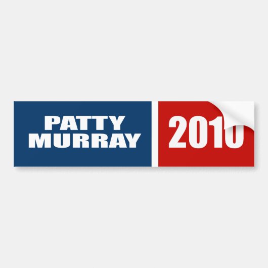 上院のためのPATTY MURRAY バンパーステッカー (正面)