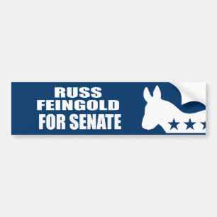 上院のためのRUSS FEINGOLD バンパーステッカー