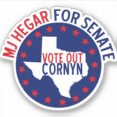 上院のMJヘガー シール (正面)