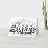 上院はカードテンプレートを記録します カード (正面)