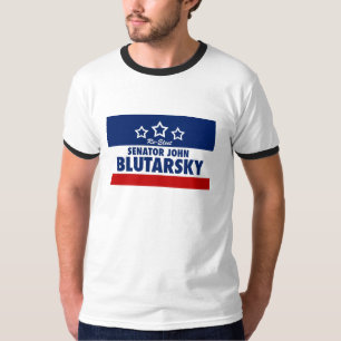 上院議員のキャンペーンTシャツを再選して下さいジョンBlutarsky Tシャツ