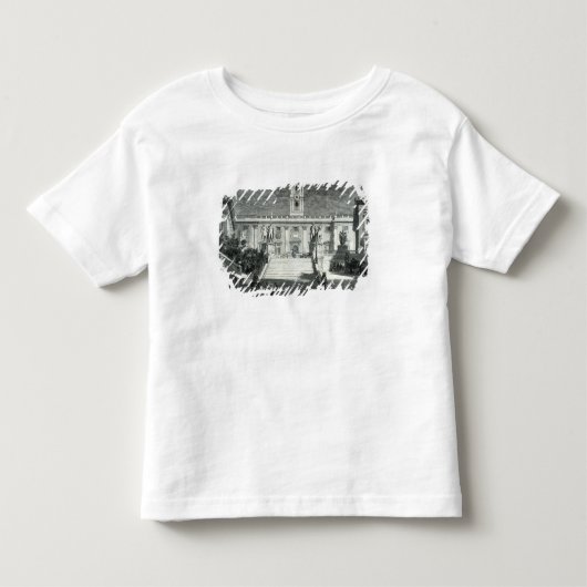上院議員の宮殿の正面、ローマ トドラーTシャツ (正面)