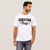 上院議員プライド高校の上院議員スポーツチーム Tシャツ (正面フル)
