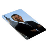 上院議員ポートレート、米国のバラク・オバマ大統領 マグネット (右側)