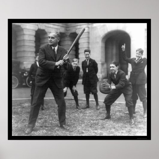 上院議員遊野球1924年 ポスター (正面)