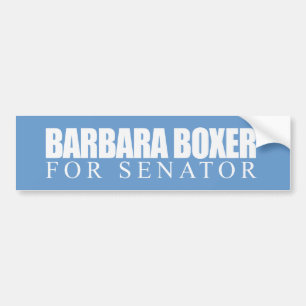 上院議員2010年のためのBarbara Boxer バンパーステッカー