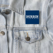 上院2014年のためのDURBIN 缶バッジ (インサイチュ)