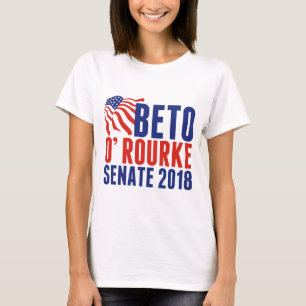 上院2018年のためのBeto O'Rourke Tシャツ
