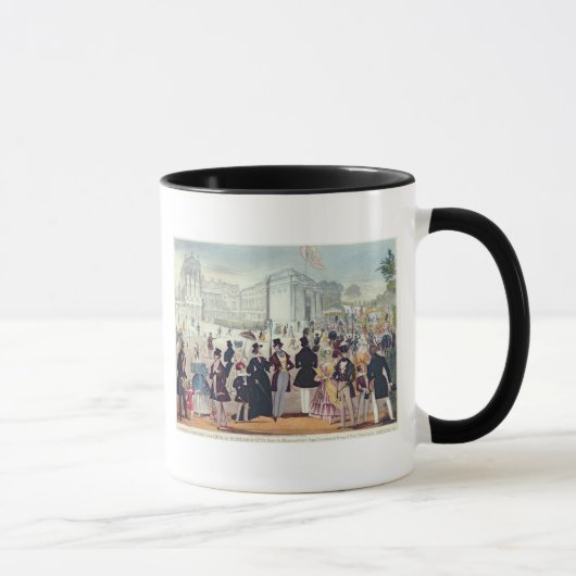 上院、1839年からの女王のリターン( マグカップ (右)