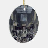 上院、Sessioを開ける陛下 セラミックオーナメント (右)