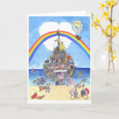 上陸パーティーIIノアの箱舟 カード (黄色い花)