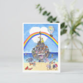 上陸パーティーIIノアの箱葉書 ポストカード (スタンド正面)