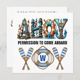 上陸許可を求む 招待状