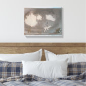 上陸K7 1986ミックスメディアキャンバス キャンバスプリント (インサイチュ (寝室))