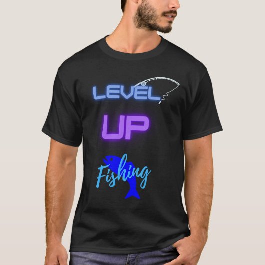 上魚釣り Tシャツ (正面)