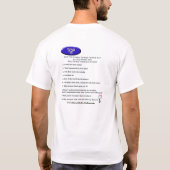 上10のおもしろいな事の人々はあなたまたはChemoに言います Tシャツ (裏面)