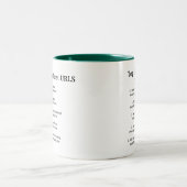 上10の最も悪いURL ツートーンマグカップ (中央)