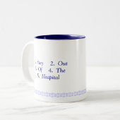 上5 Waystoはa.c. -セクション--を避けます ツートーンマグカップ (正面左)