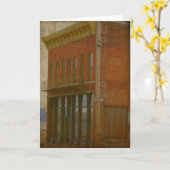 上 カード (黄色い花)