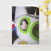 上、上遠くにと カード (黄色い花)