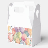 上、上、およびバルーン遠くに誕生日 フェイバーボックス (オープン)