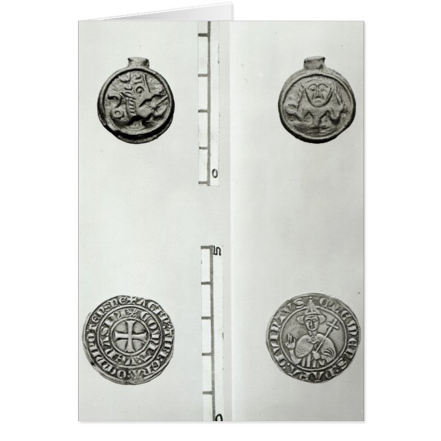 上: Remesの表のGaulish硬貨 (正面)