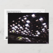 下からの歩道の天窓 ポストカード (正面/裏面)