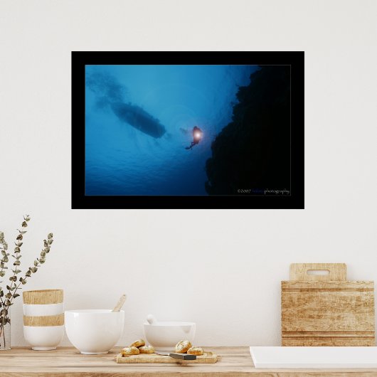 下からの眺め ポスター (キッチン)