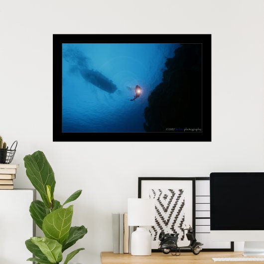 下からの眺め ポスター (ホームオフィス)