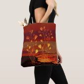 下から出現 – Solarpunk Tote Bag トートバッグ (クローズアップ)