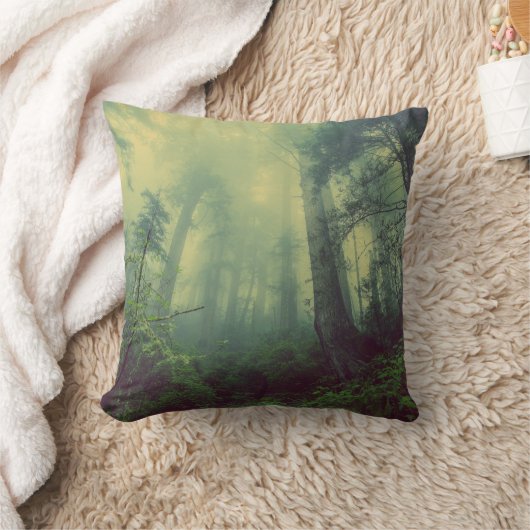 下から森 クッション (ブランケット)