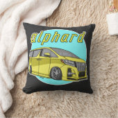 下がるトヨタAlphard - クッション (ブランケット)