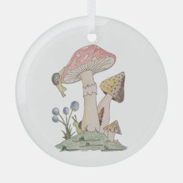 下で何が起こってるの? ガラスオーナメント