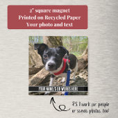 下にカスタマイズされた写真モダン マグネット