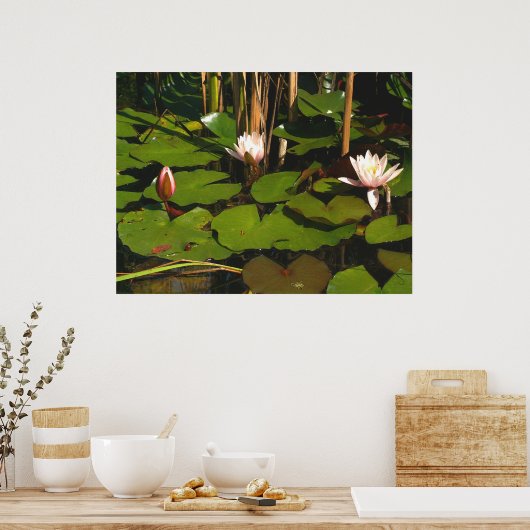 下に何が？ ポスター (キッチン)