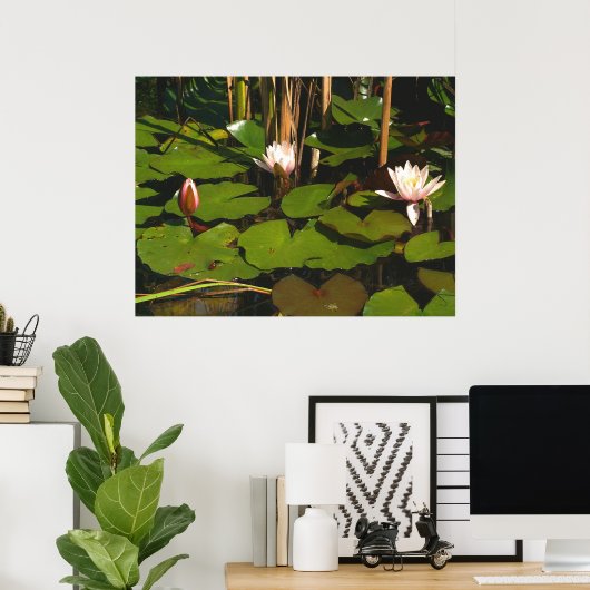 下に何が？ ポスター (ホームオフィス)